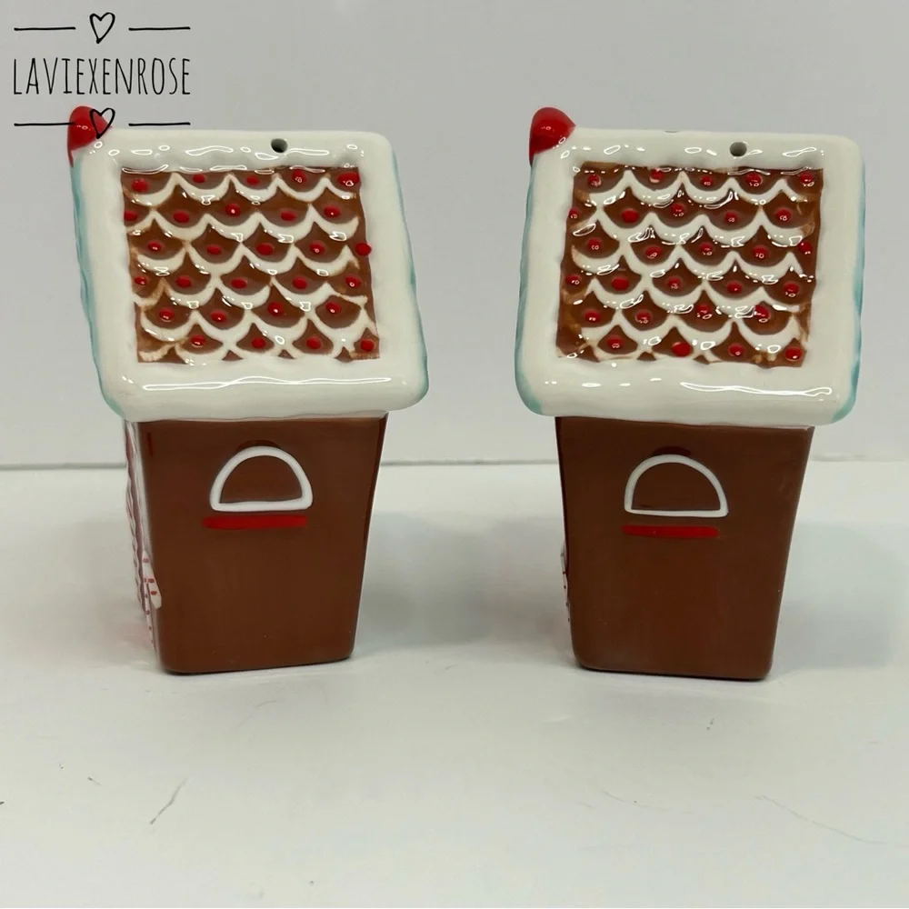 Vintage Target Gingerbread House Salt and Pepper Shakers